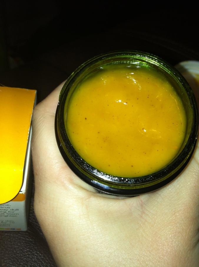 there it is - kind of looks like baby food!